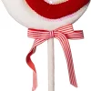 Intratuin Weihnachtsbaumschmuck Candyline Lolly mit Schleife rot / weiß 20 x 4 x 45 cm