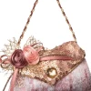 Intratuin Weihnachtsbaumschmuck Rose Tasche rosa 10 x 6 x 3 cm