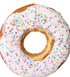 Intratuin Weihnachtsbaumschmuck Candyline Donut braun / weiß D 13 H 4 cm