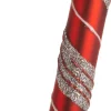 Intratuin Weihnachtsbaumschmuck Zuckerstange rot / silber 5 x 1,5 x 12 cm