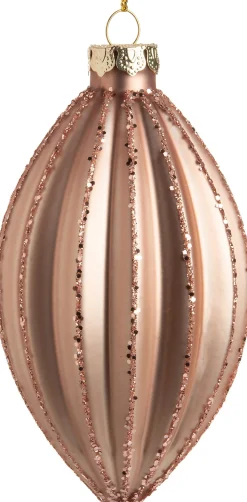 Intratuin Weihnachtsbaumschmuck Roxie rosa D 6 H 12 cm