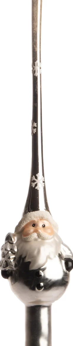 Intratuin Weihnachtsbaumspitze gold D 5,5 H 26 cm