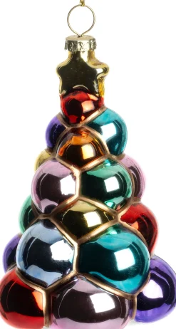 Intratuin Weihnachtsbaumschmuck Weihnachtsbaum 6 x 6 x 10 cm