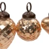 Intratuin Weihnachtsbaumschmuck Nüsse & Zapfen gold D 6 H 1,5 cm 6 St.
