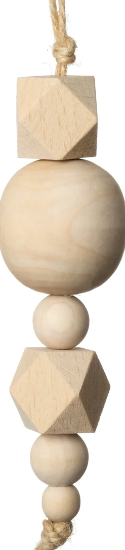 Intratuin Weihnachtsbaumschmuck Crayo Holz 3,5 x 3,5 x 12 cm