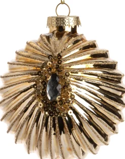 Intratuin Weihnachtsbaumschmuck Joy gold D 8 H 8 cm