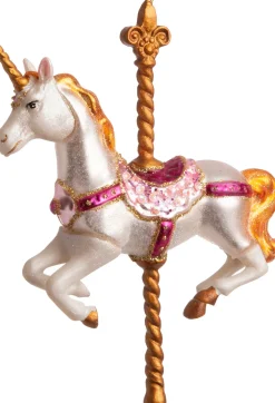 Intratuin Weihnachtsbaumschmuck Einhorn weiß H 16 cm