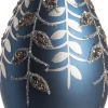 Intratuin Weihnachtsbaumschmuck Hale blau D 6 H 12 cm
