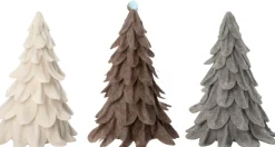 Intratuin Weihnachtsdeko Baum Mae weiß D 17 H 22 cm