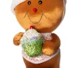 Intratuin Weihnachtsdeko Candyline Lebkuchenmann braun 26 x 27 x 49 cm