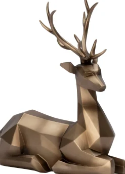 Intratuin Weihnachtsdeko Hirsch Tarja gold 25,4 x 8,7 x 29 cm