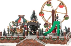 Intratuin Weihnachtsdorf Vergnügungspark 35 x 25 x 21 cm