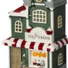 Intratuin Weihnachtsdorf Miniatur Eisladen 14,5 x 11 x 24 cm