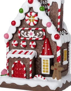 Intratuin Weihnachtshäuschen Schokolade 9,2 x 6,3 x 12,3 cm