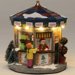 Intratuin Weihnachtshäuschen Kiosk 11 x 11 x 12 cm