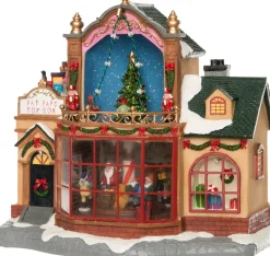 Intratuin Weihnachtshäuschen Spielzeugladen 30,5 x 19 x 28,5 cm