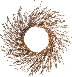 Intratuin Weihnachtskranz mit weißen Beeren D 45