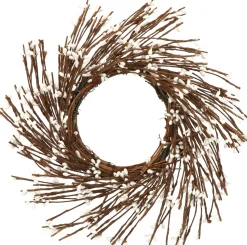 Intratuin Weihnachtskranz mit weißen Beeren D 30 cm