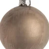 Intratuin Weihnachtskugel Maiya silber D 8 H 8 cm