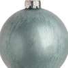 Intratuin Weihnachtskugel Maiya blau D 8 H 8 cm