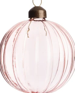 Intratuin Weihnachtskugel Melle rosa D 8 cm