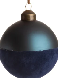 Intratuin Weihnachtskugel Jera lila D 8 H 8 cm