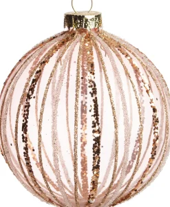 Intratuin Weihnachtskugel Fontoy rosa D 8 cm