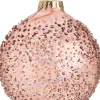 Intratuin Weihnachtskugel Audry rosa D 8 H 8 cm