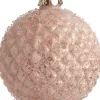 Intratuin Weihnachtskugel Hyeres rosa D 8 cm