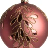 Intratuin Weihnachtskugel Bourdic rosa D 8 cm