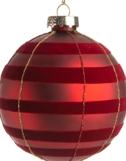 Intratuin Weihnachtskugel Diazy D 8 cm rot