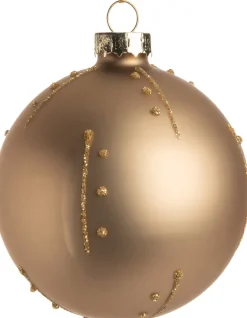 Intratuin Weihnachtskugel Carlene D 8 cm kupfer