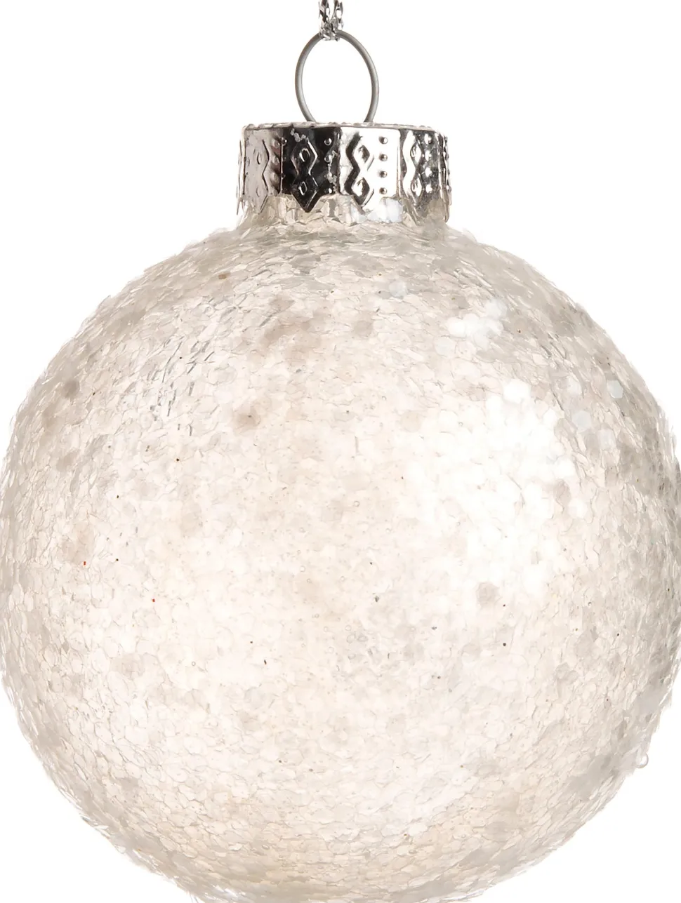 Intratuin Weihnachtskugel Cheron D 6 cm weiß