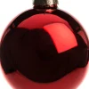 Intratuin Weihnachtskugeln rot glänzend D 10 cm 4 St.
