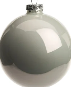 Intratuin Weihnachtskugeln weiß glänzend D 10 cm 4 St.