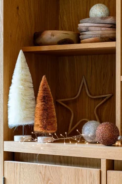 Intratuin Weihnachtskugel Bunclody silber D 8 cm