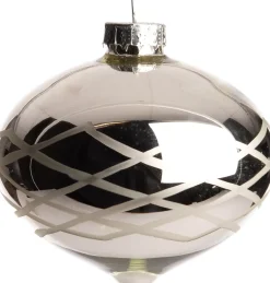 Intratuin Weihnachtskugeln Beauval silber D 6,5 cm