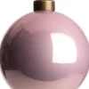 Intratuin Weihnachtskugel Autun rosa glänzend D 8 cm