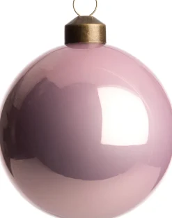 Intratuin Weihnachtskugel Autun rosa glänzend D 8 cm