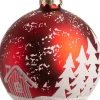 Intratuin Weihnachtskugeln Rioux rot D 8 cm