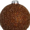 Intratuin Weihnachtskugel Bunclody braun D 8 cm