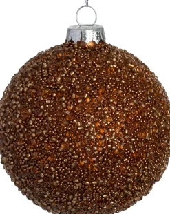 Intratuin Weihnachtskugel Bunclody braun D 8 cm