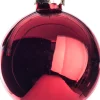 Intratuin Weihnachtskugeln rot glänzend D 7 cm 8 St.