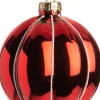 Intratuin Weihnachtskugel Clair rot D 8 H 8 cm