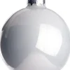 Intratuin Weihnachtskugeln weiß glänzend D 8 cm 6 St.