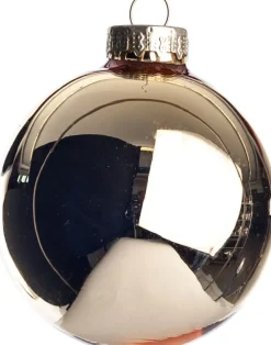 Intratuin Weihnachtskugeln gold matt und glänzend D 6 cm 10 St.