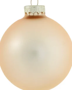 Intratuin Weihnachtskugeln gold matt und glänzend D 6 cm 10 St.