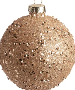 Intratuin Weihnachtskugeln Vimy gold D 8 cm