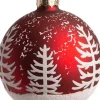 Intratuin Weihnachtskugeln Rioux rot D 8 cm