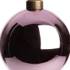 Intratuin Weihnachtskugel Autun violett glänzend D 8 cm